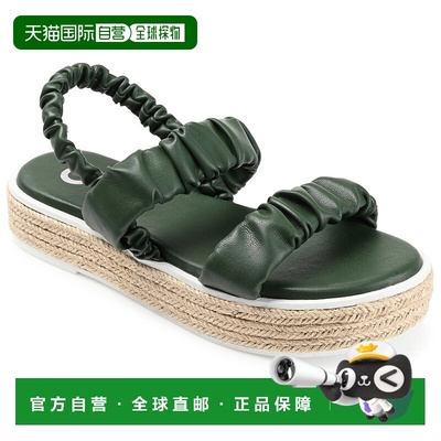 自营 Journee Collection 女式 True Comfort 泡沫 Knowles 凉鞋