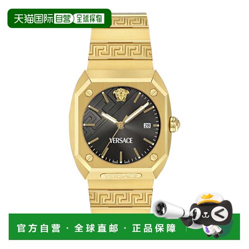 自营versaceAntares Bracelet Watch - gold/gold/black 美国奥莱