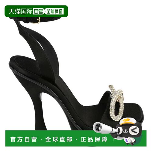 自营salvatore ferragamoFerragamo Allison不对称蝴蝶结厚底凉鞋