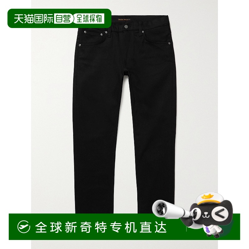 1h可退 香港直邮潮奢 Nudie Jeans 男士 Lean Dean 修身有机牛仔