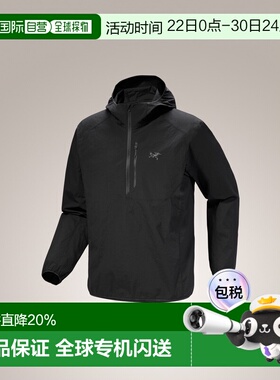 美国直邮Arc'teryx Ossa 男士半拉链连帽夹克