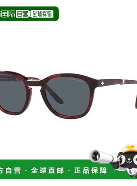 自营Giorgio Armani醋酸酯男士太阳镜-红色 美国奥莱直发