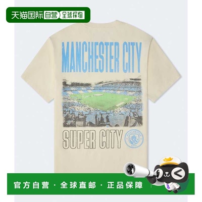 自营Aeropostale Manchester City Fc Relaxed Graphic Tee - whi