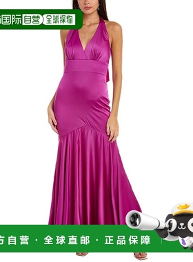 自营 Theia Celeste 礼服 - 红色 美国奥莱直发服饰连衣裙长裙