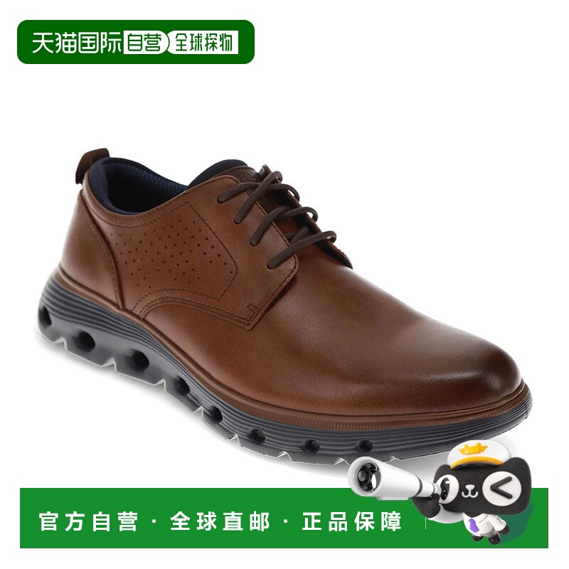 自营Dockers Mens Franco Fusion 2.0 Casual Sneaker - cognac/n