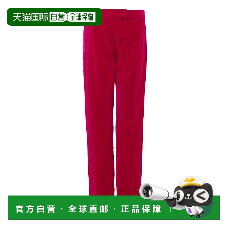 自营Tom Ford Cotton Dress Women's Pants - fuchsia 美国奥莱直