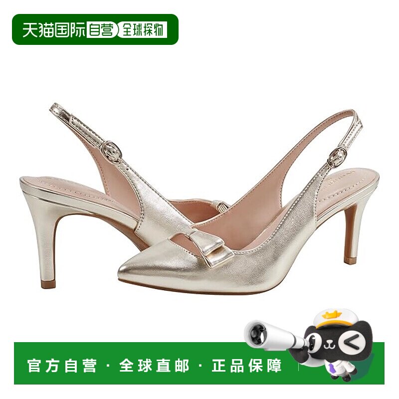 1h可退 香港直邮潮奢 bandolino 女士 Gelli 高跟鞋 metal金属色