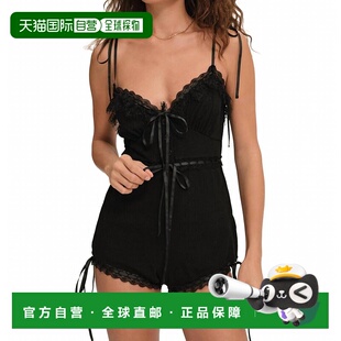 lemons女式 Joan Romper黑色 美国奥莱直发 自营for 黑色 love