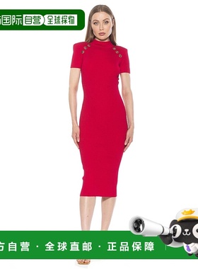 alexia admorAdara 连衣裙 - 洋红色 【美国奥莱】直发性感休闲