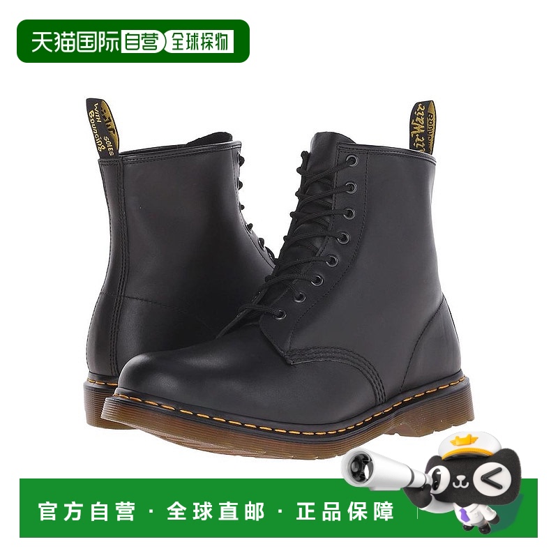 美国直邮Dr. Martens 女士系带靴子爆款真皮经典皮鞋
