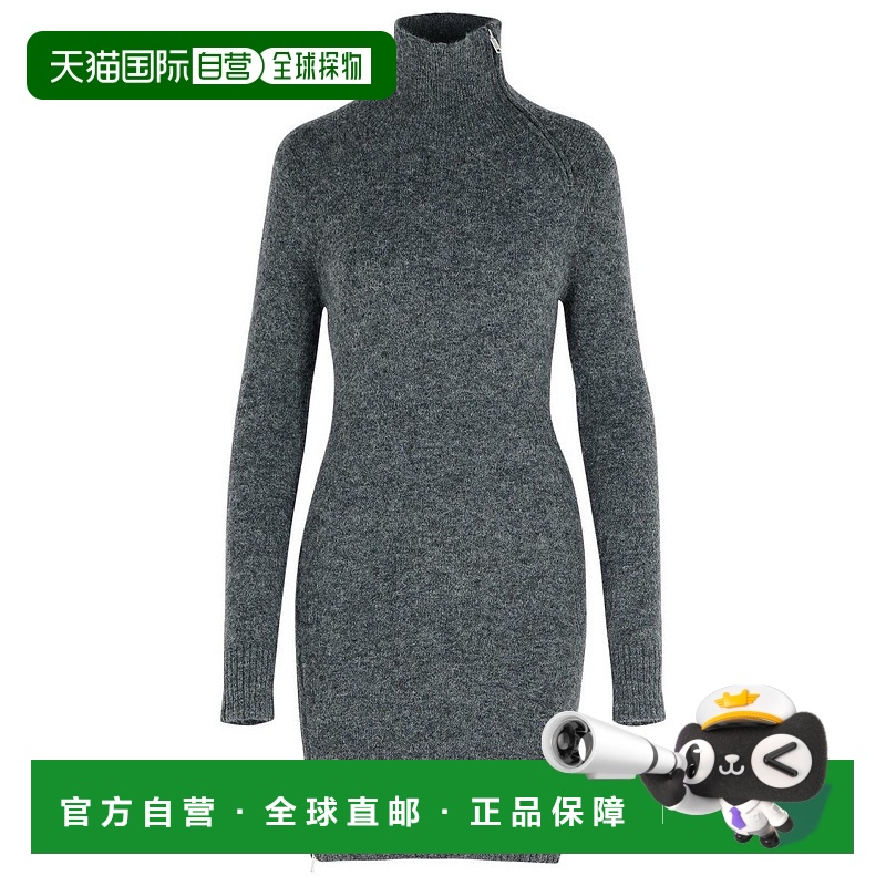 自营isabel marant etoile'Ohara' Dark Grey Baby Alpaca Blend
