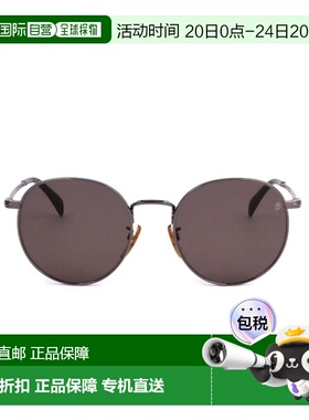 自营david beckhamDb 1056/F/S Round Metal Frame Sunglasses -