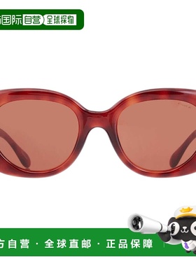 自营Coach Brown Oval Ladies Sunglasses HC8391U 577473 53 - m