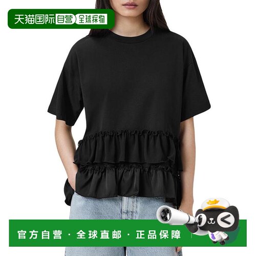 1h可退 【美国直邮】all saints 女士 上装T恤短袖