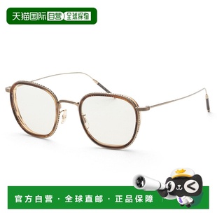 自营 Oliver Peoples男式48毫米金色托斯卡纳乌龟眼镜-金色托斯卡