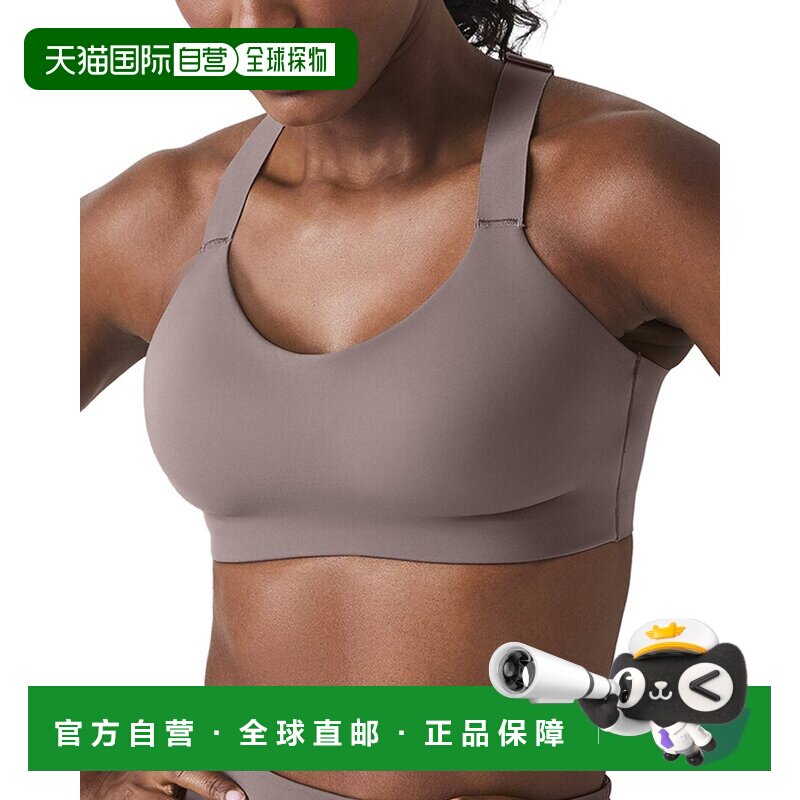 自营SPANX Medium Impact Sports Bra - Grey内衣 美国奥莱直发