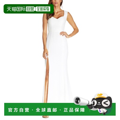 自营Dress The Population Monroe Maxi Dress - white 美国奥莱