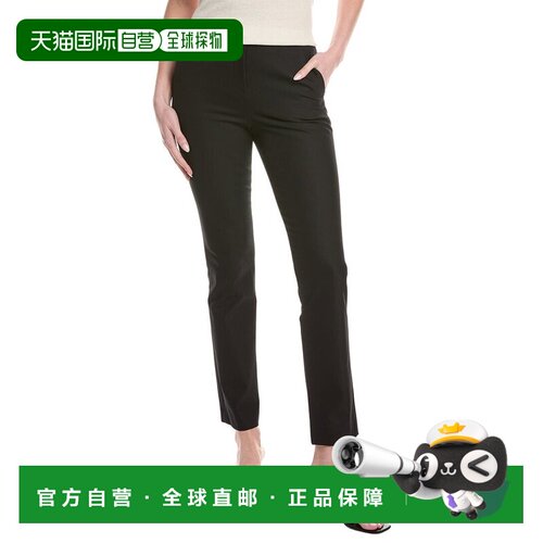 自营Theory Tennyson Pant - black 美国奥莱直发西装裤直筒裤