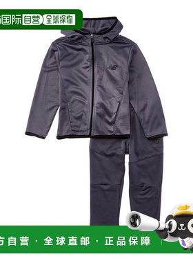 自营New Balance 2pc Tech Fleece Jacket & Pant Set - grey 美