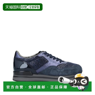 美国直邮HOGAN 女士皮鞋运动鞋时尚休闲鞋爆款女鞋鞋带真皮厚底
