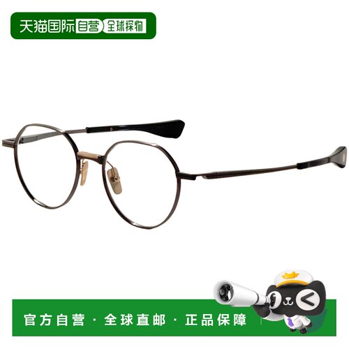 自营Dita Unisex 50 mm Silver Opticals - antique silver cryst