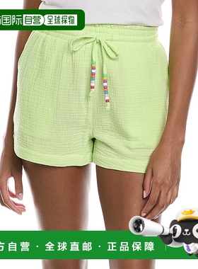 自营 Lisa Todd 纱布短裤 - 黄色 美国奥莱直发