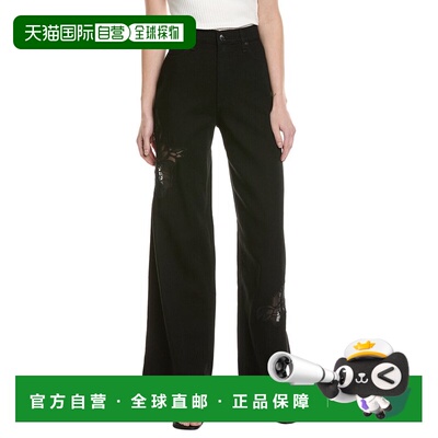 自营rag & bone Featherweight Sofie High-Rise Black Jean - bl