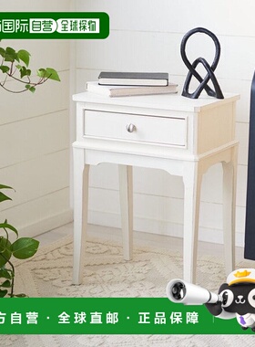 自营 safavieh蛋白石 1Drw 口音表 - 苦恼的白色 美国奥莱直发