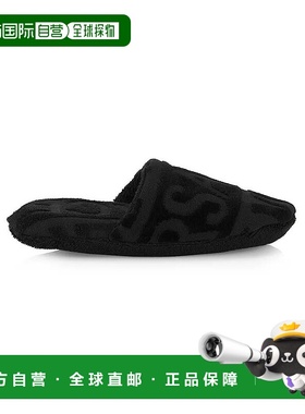 1h可退 【美国直邮】Versace Terry Jacquard Logo On Repeat 拖