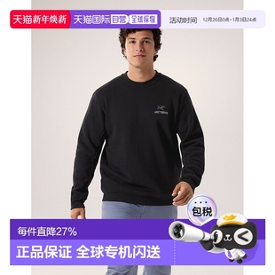 加拿大直发始祖鸟EMBLEM男款 抓绒卫衣 圆领套头户外长袖