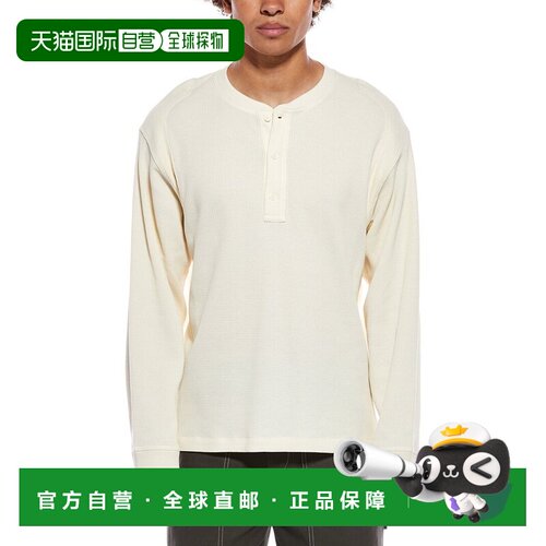 自营Helmut Lang华夫饼亨利-白色 美国奥莱直发