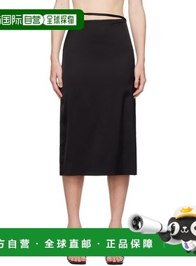 1h可退 香港直邮潮奢 Jacquemus 女士 黑色 La Casa 系列 La jupe