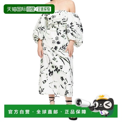 自营 Tanya Taylor Alora 连衣裙白色 美国奥莱直发