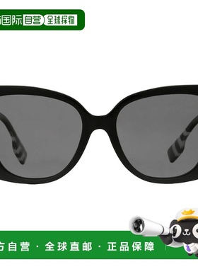 自营Burberry Meryl Polarized Dark Grey Butterfly Ladies Sung