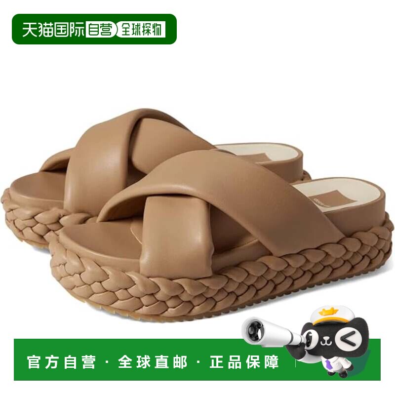 自营Dolce Vita Blume女凉鞋Cafe Stella十字形绑带HTAT1660-Brow