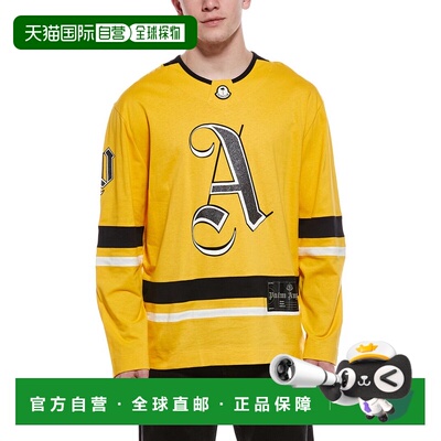 自营Palm Angels Jersey T-Shirt - yellow 美国奥莱直发