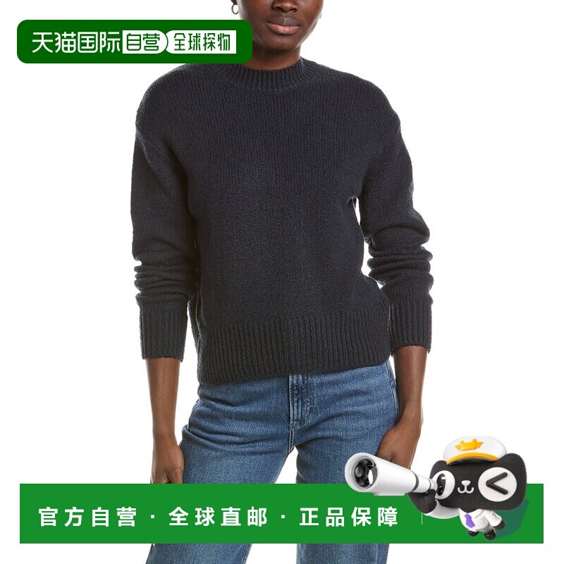 自营Vince Drop-Shoulder Sweater - Blue 毛衣美国直发奥莱