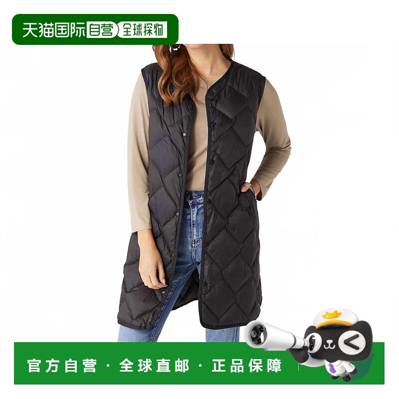 自营coco + carmenWander Packable Down Vest In Black - black