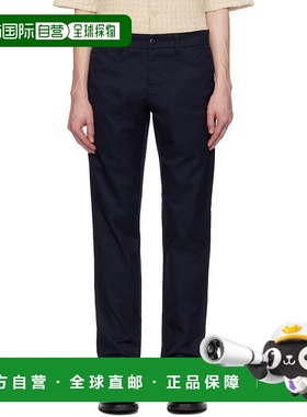 1h可退 香港直邮潮奢 CARHARTT WIP 男士 海军蓝 Sid 长裤 I00336