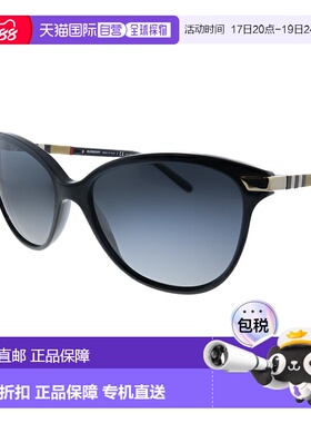 自营Burberry  BE 4216 3001T3 Womens Cat-Eye Sunglasses - bla