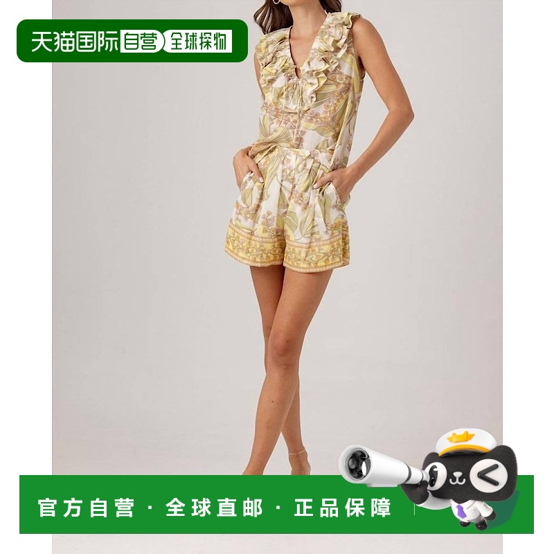 自营 sundays塞尚复古植物短裤-复古植物 美国奥莱直发休闲裤