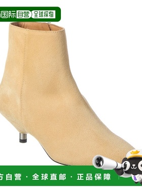 自营 Isabel Marant Eana 绒面革短靴 - 米色 美国奥莱直发高跟