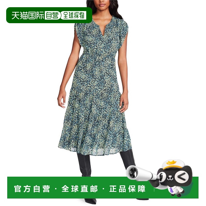 1h可退 【美国直邮】Steve Madden/思美登女士连衣裙中长款修身时