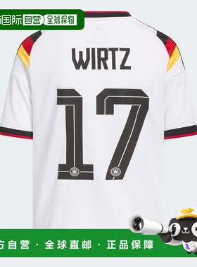 自营Kids' adidas Germany 26 Home Wirtz Kids Jersey - white /