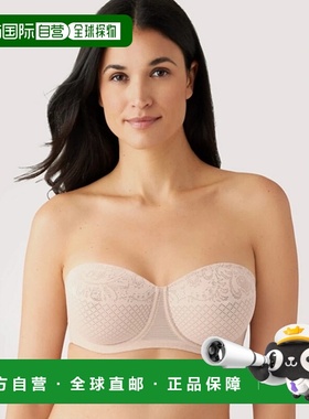 自营Wacoal Visual Effects Minimizer Bra Womens Sand Straples
