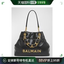 女士 美国直邮 单肩包拉链牛皮手提包肩带托特包 balmain