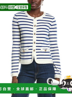 自营 Elie Tahari The Makena Wool & Cashmere-Blend Cardigan -