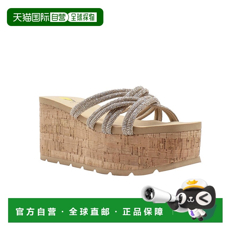 自营volatileWomen's Solaris Sandal In Gold - gold 美国奥莱直