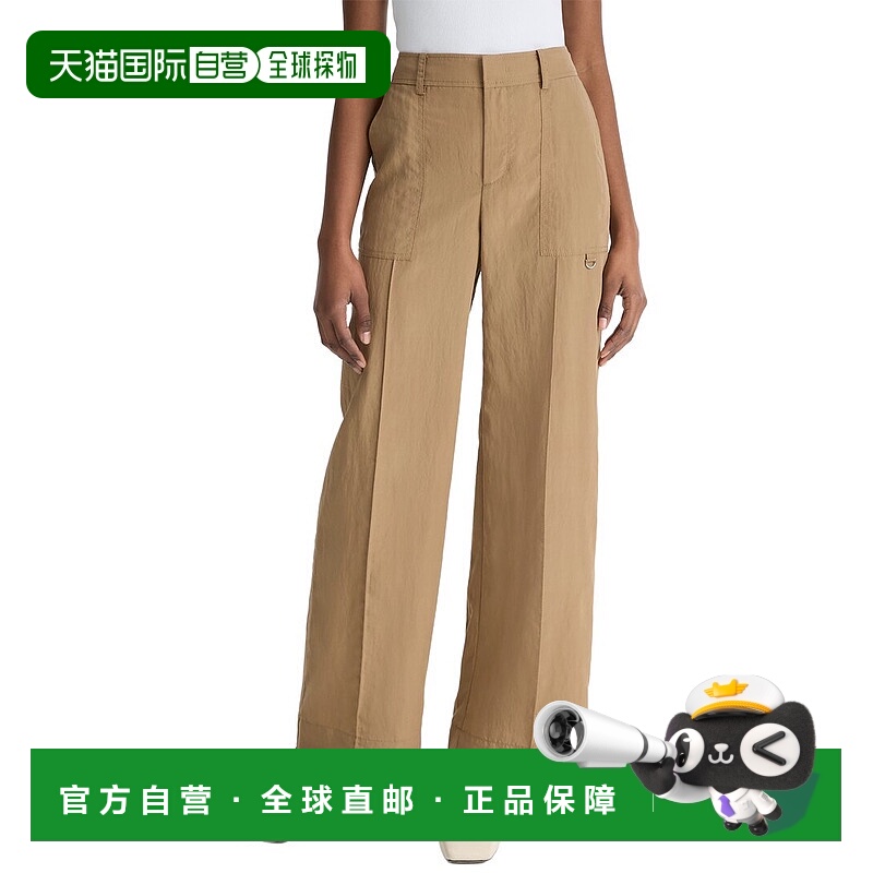 自营Vince Mid Rise Utility Barrel Pant - brown 美国奥莱直发