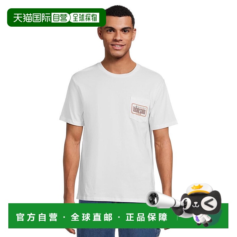 1h可退 【美国直邮】volcom 男士 上装T恤短袖